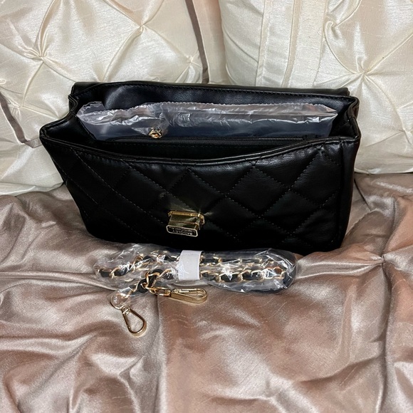 💛💛New Badgley Mischka black purse - Picture 5 of 7